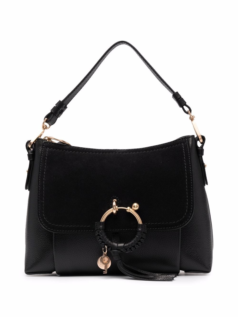 Joan mini leather crossbody bag - 6