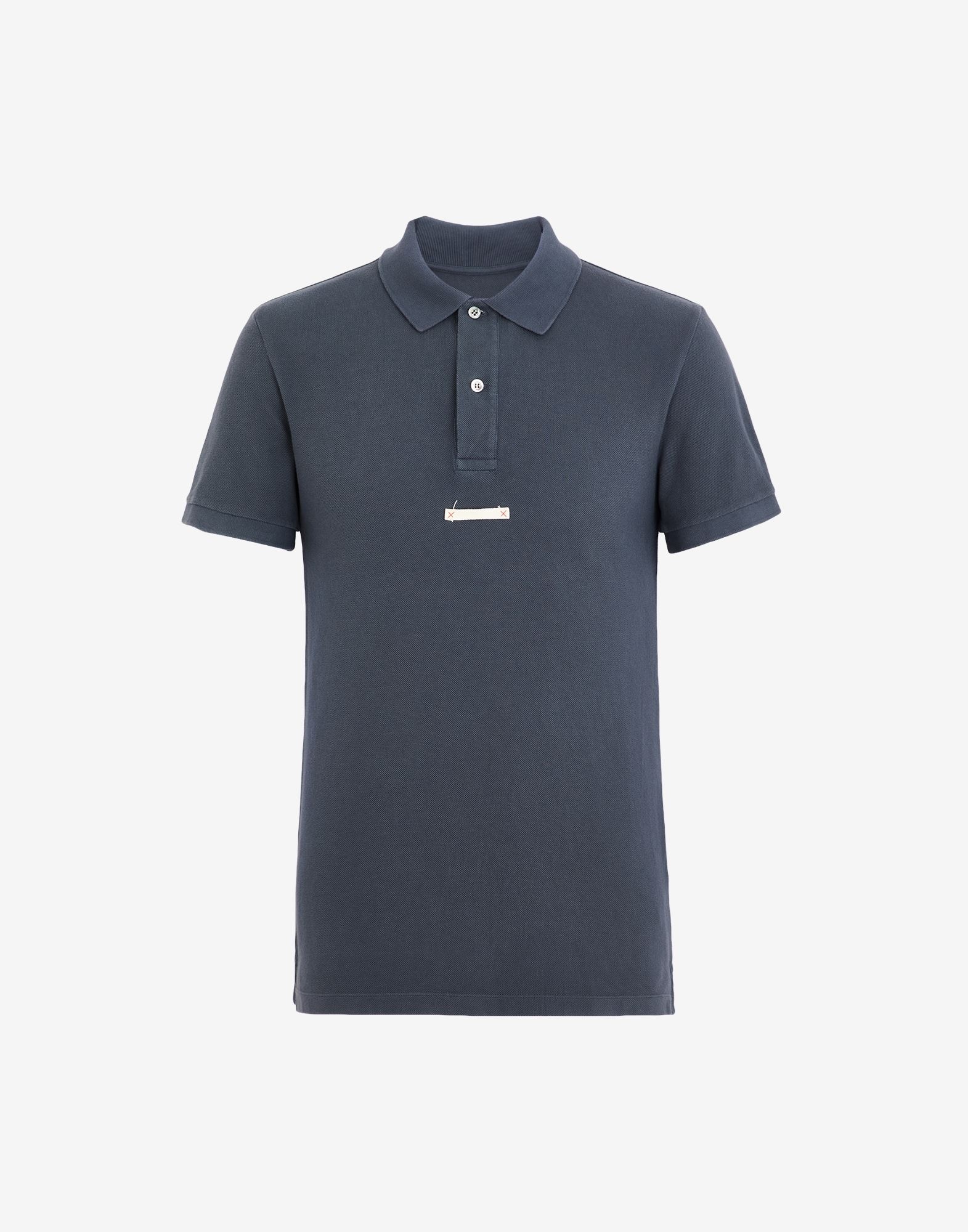 Polo with White Label - 1