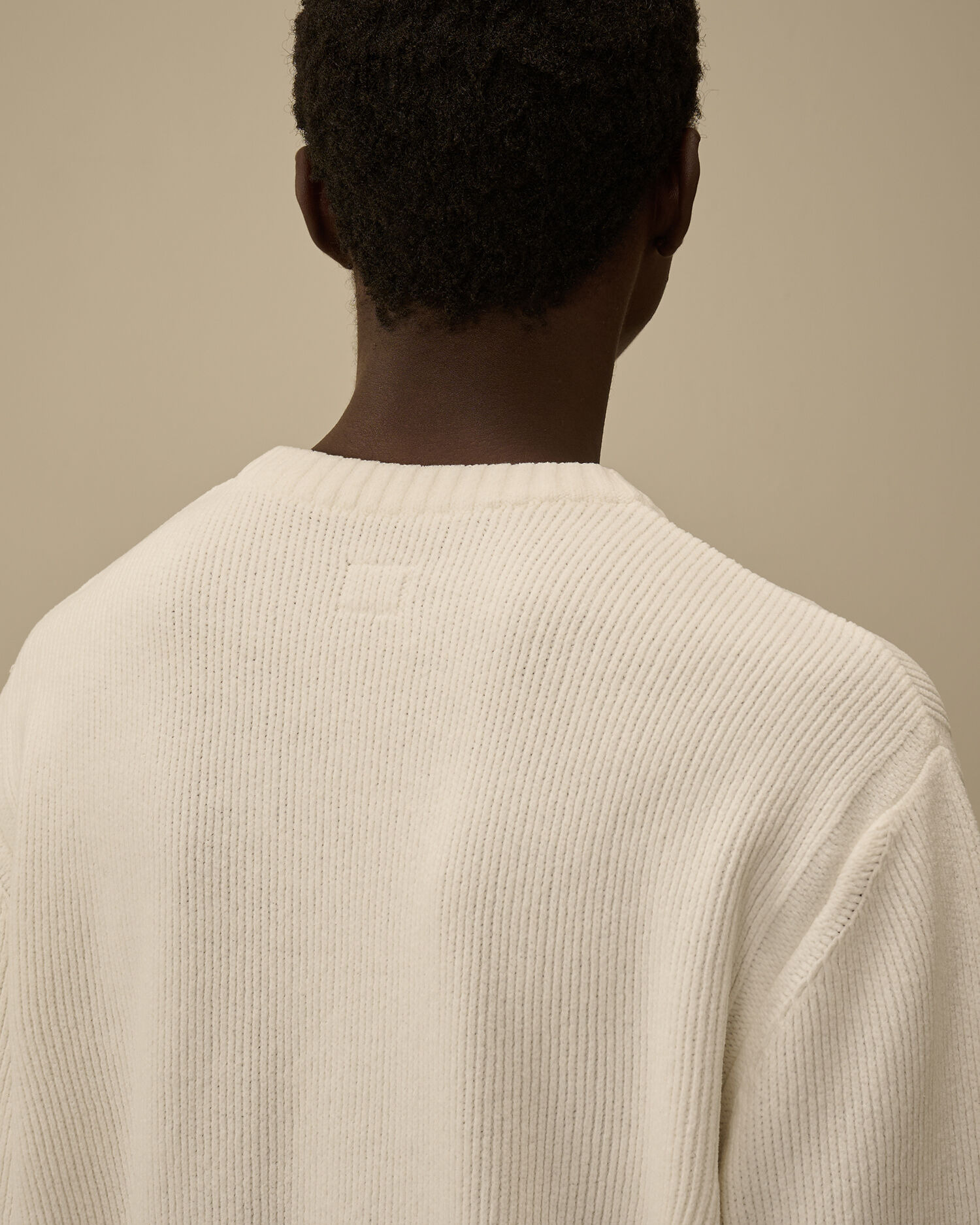 Cotton Chenille Crewneck Sweater - 6