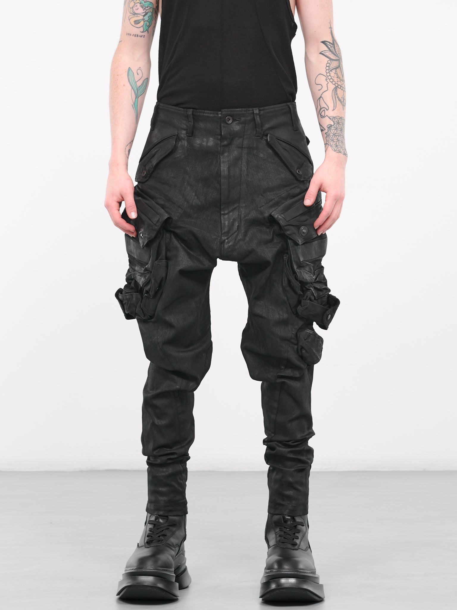 パンツ JULIUS 25 PreSS COATED GASMASK TROUSER 3 パンツ JULIUS 25 PreSS COATED GASMASK TROUSER 3 JULIUS