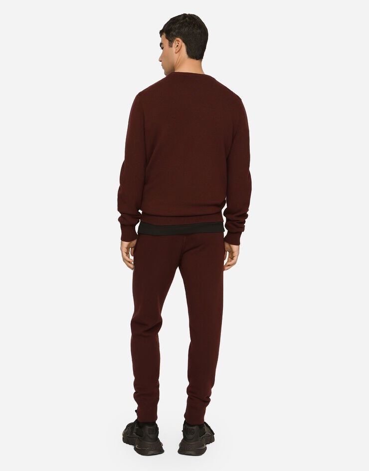 Wool and cashmere round-neck sweater - 3