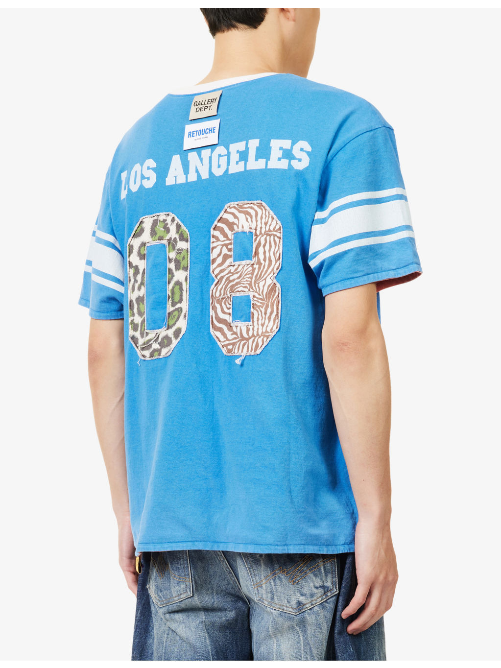 Layered Patch Cotton-Jersey T-Shirt - 4