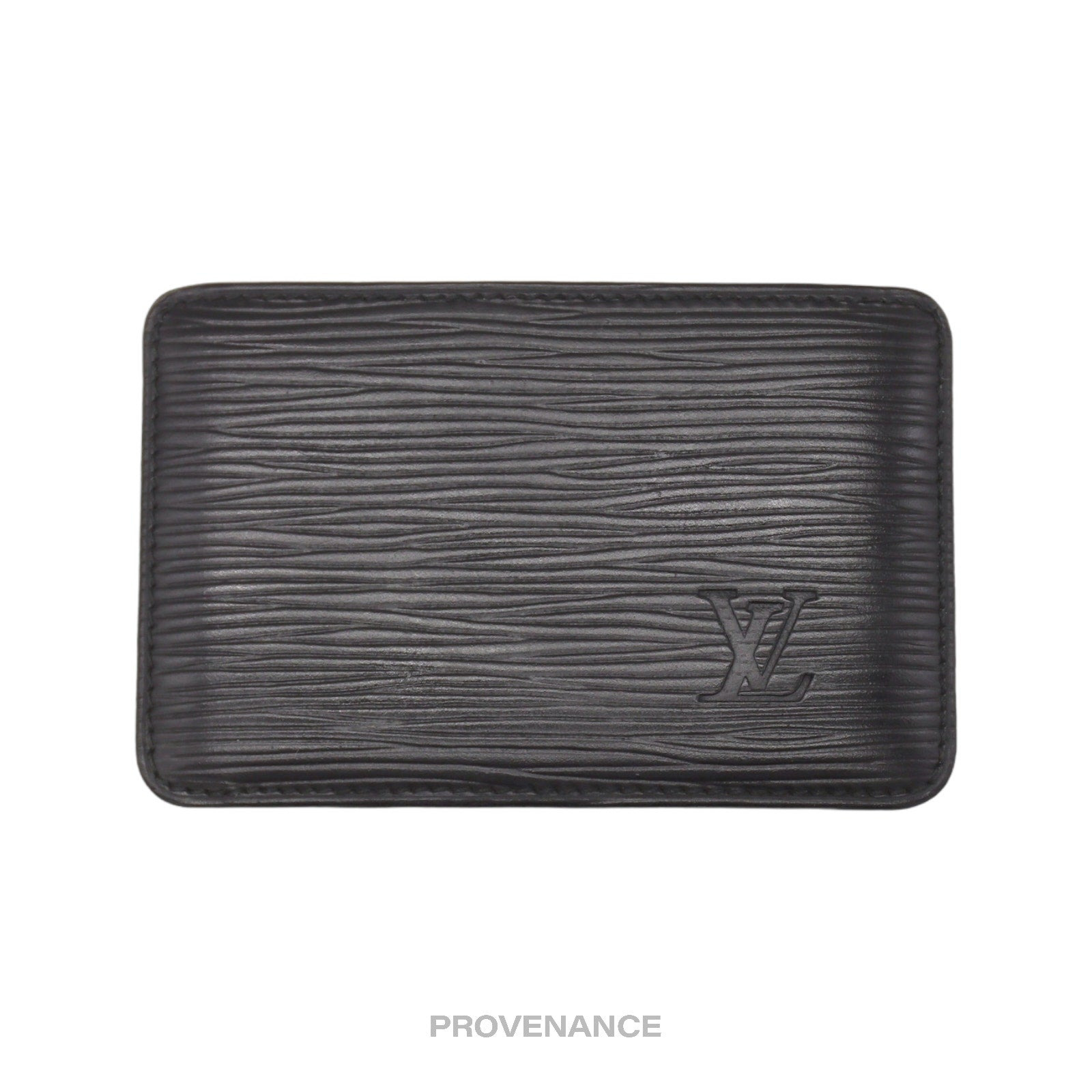 Louis Vuitton MALLETIER Card Holder Wallet - Black Epi - 2