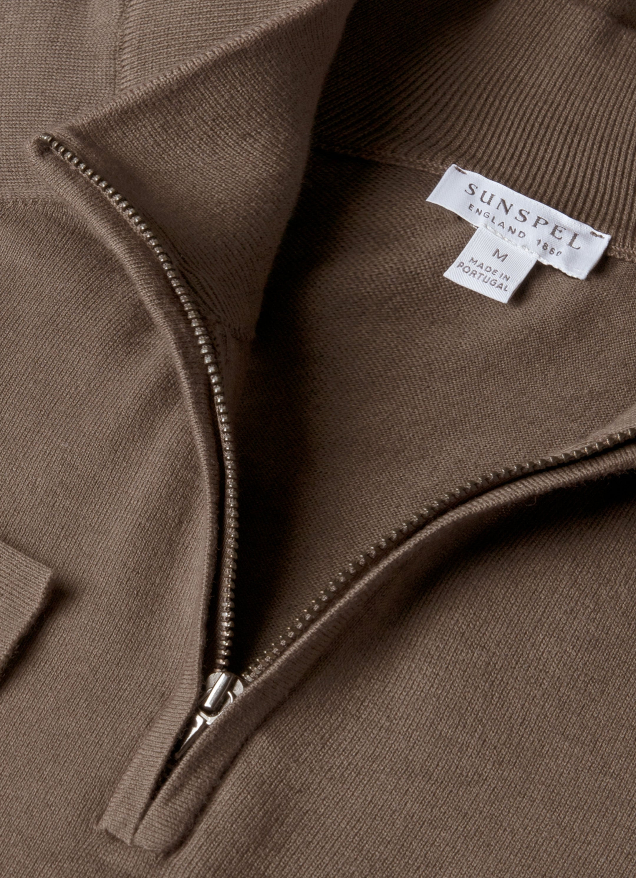 Sea Island Cashmere Half Zip - 4