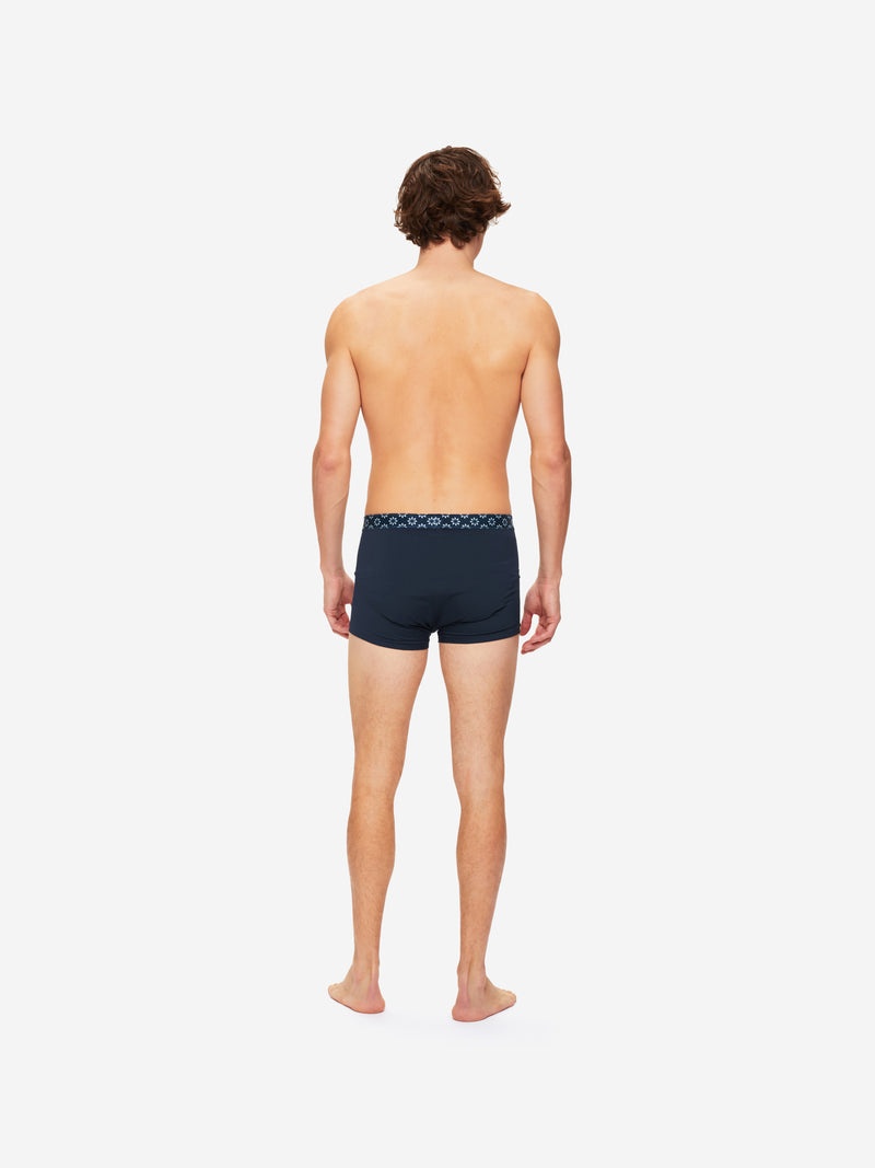 Men's Boxer Briefs Band 54 Pima Cotton Stretch Navy - 5