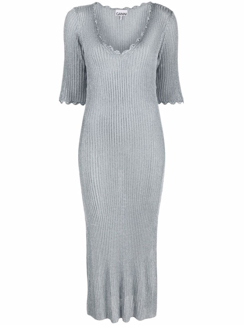 ribbed-knit dress 1