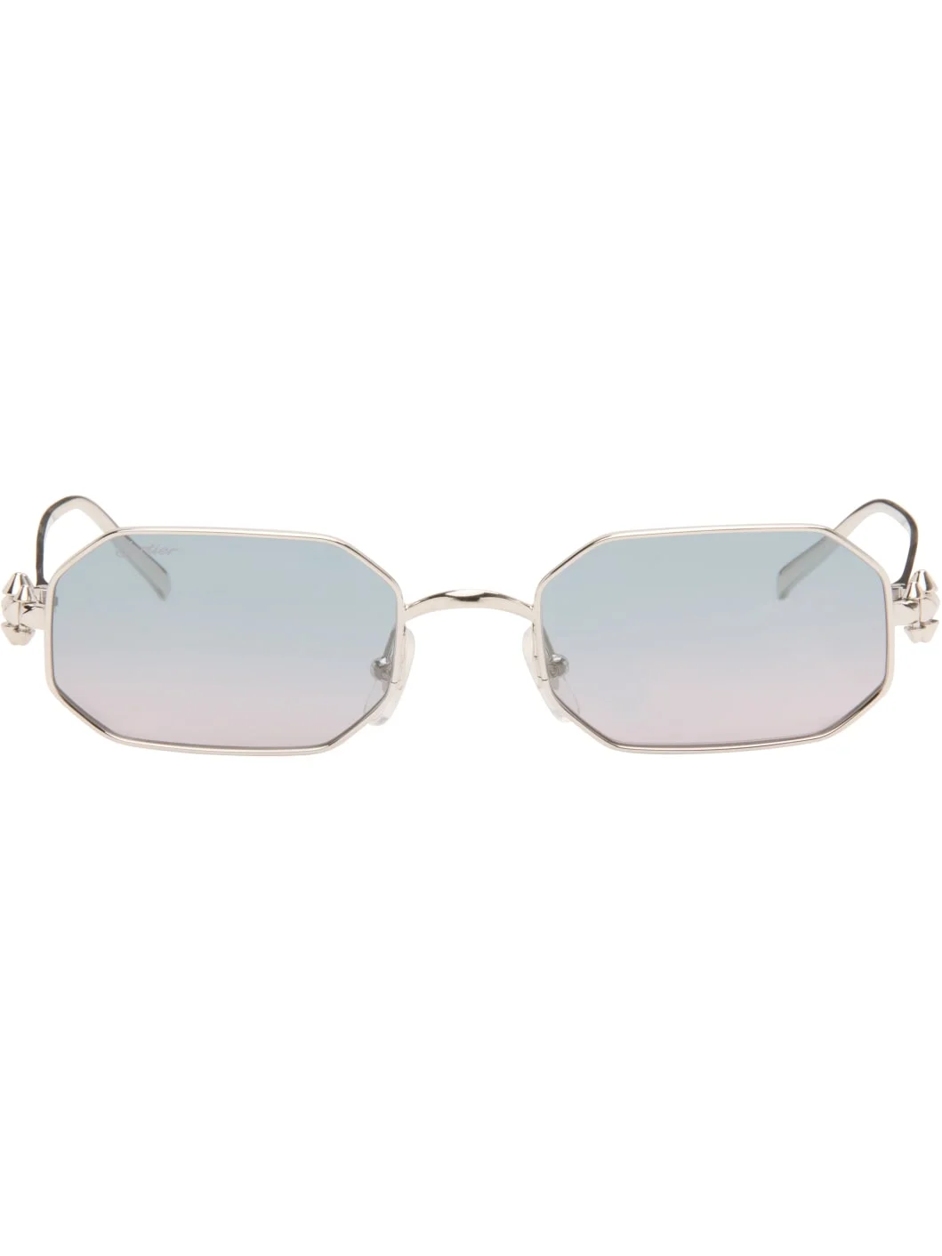 Silver 'Clash De Cartier' Sunglasses - 1