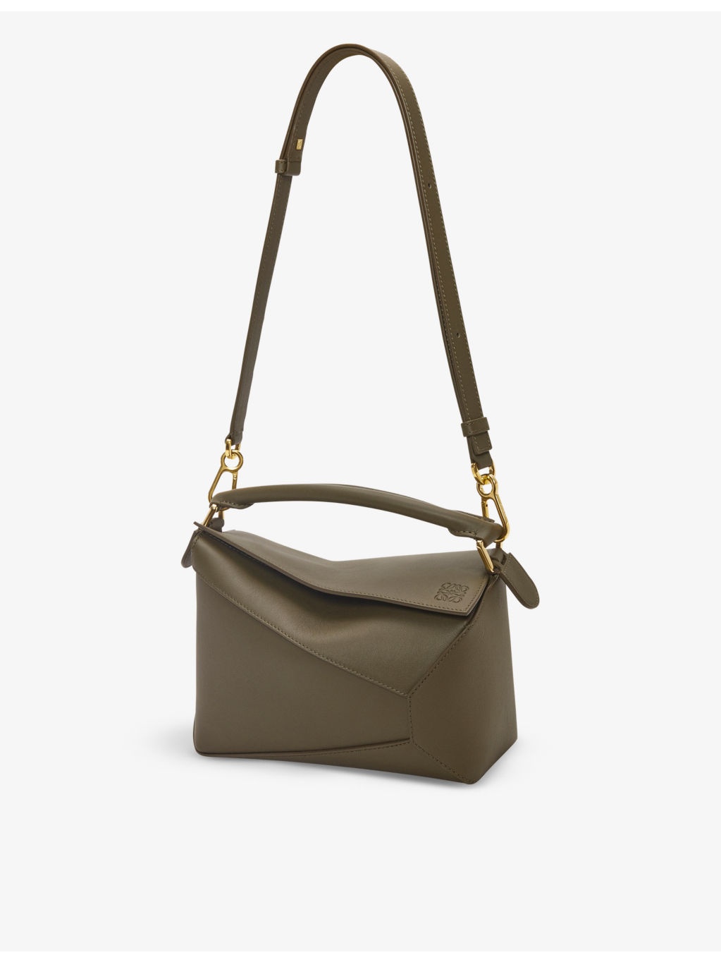 Puzzle Edge small leather cross-body bag - 7