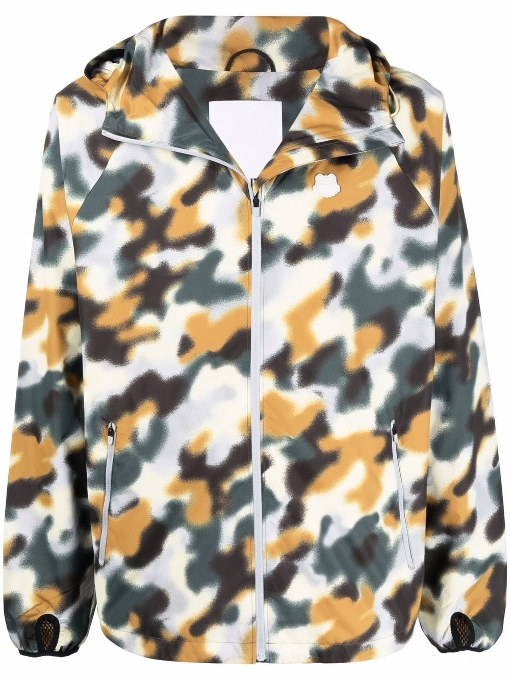 blurred camouflage lightweight jacket - 1