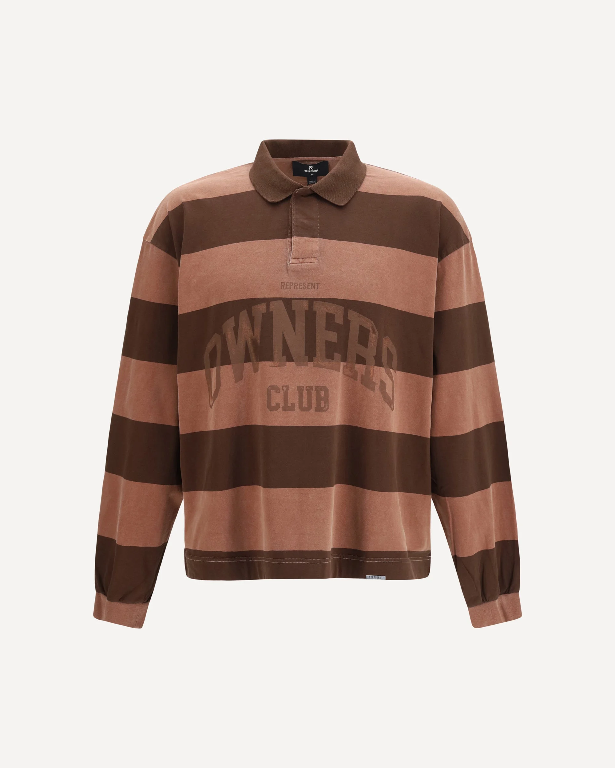 Striped Owners Club rugby Polo - 1