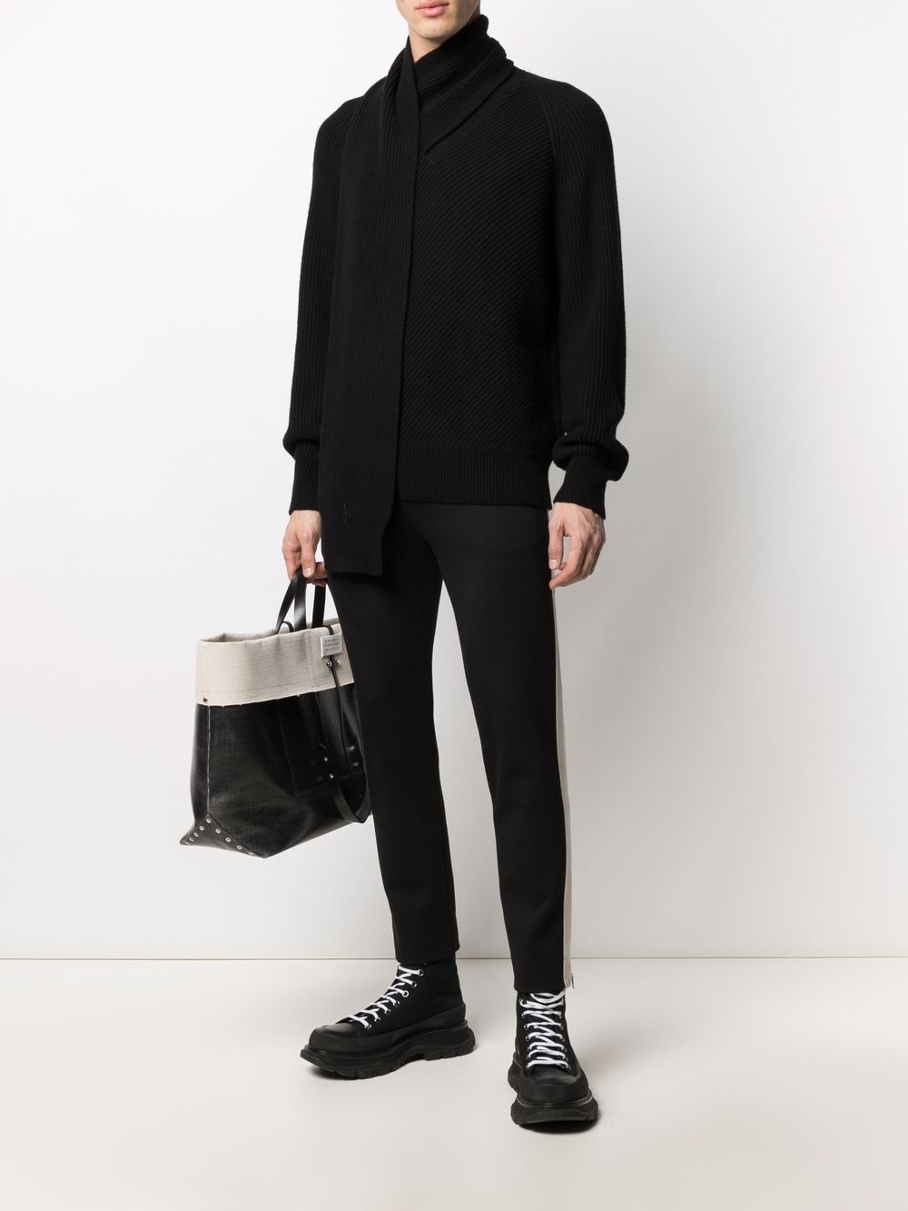 SIDE-STRIPE TRACK PANTS - 5