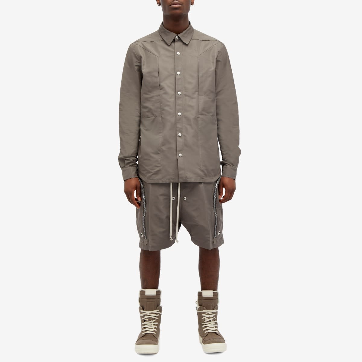 Rick Owens Fogpocket Technical Outershirt - 4