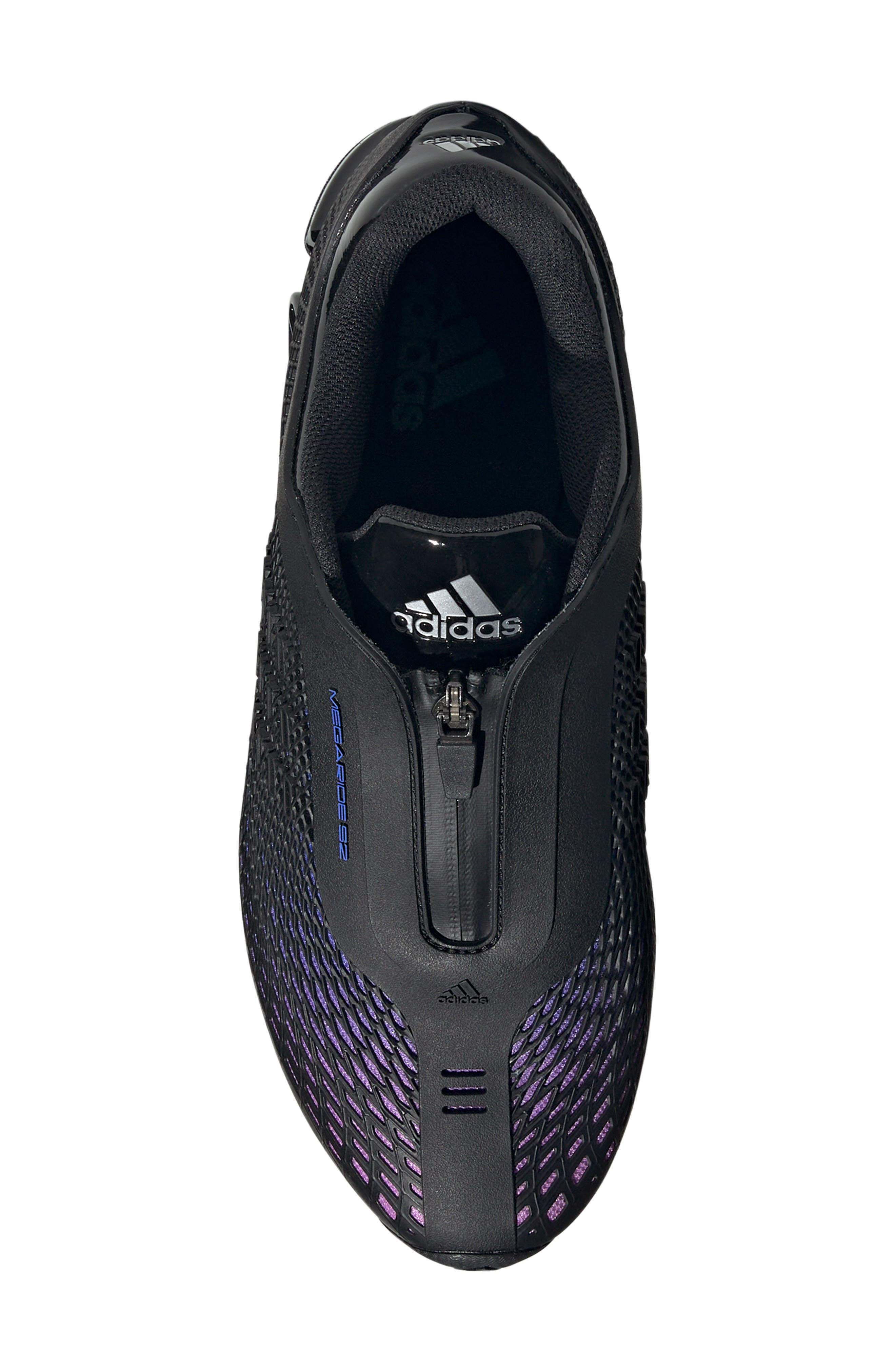 adidas Megaride S2 Zip Sneaker in Black/Blue at Nordstrom - 4