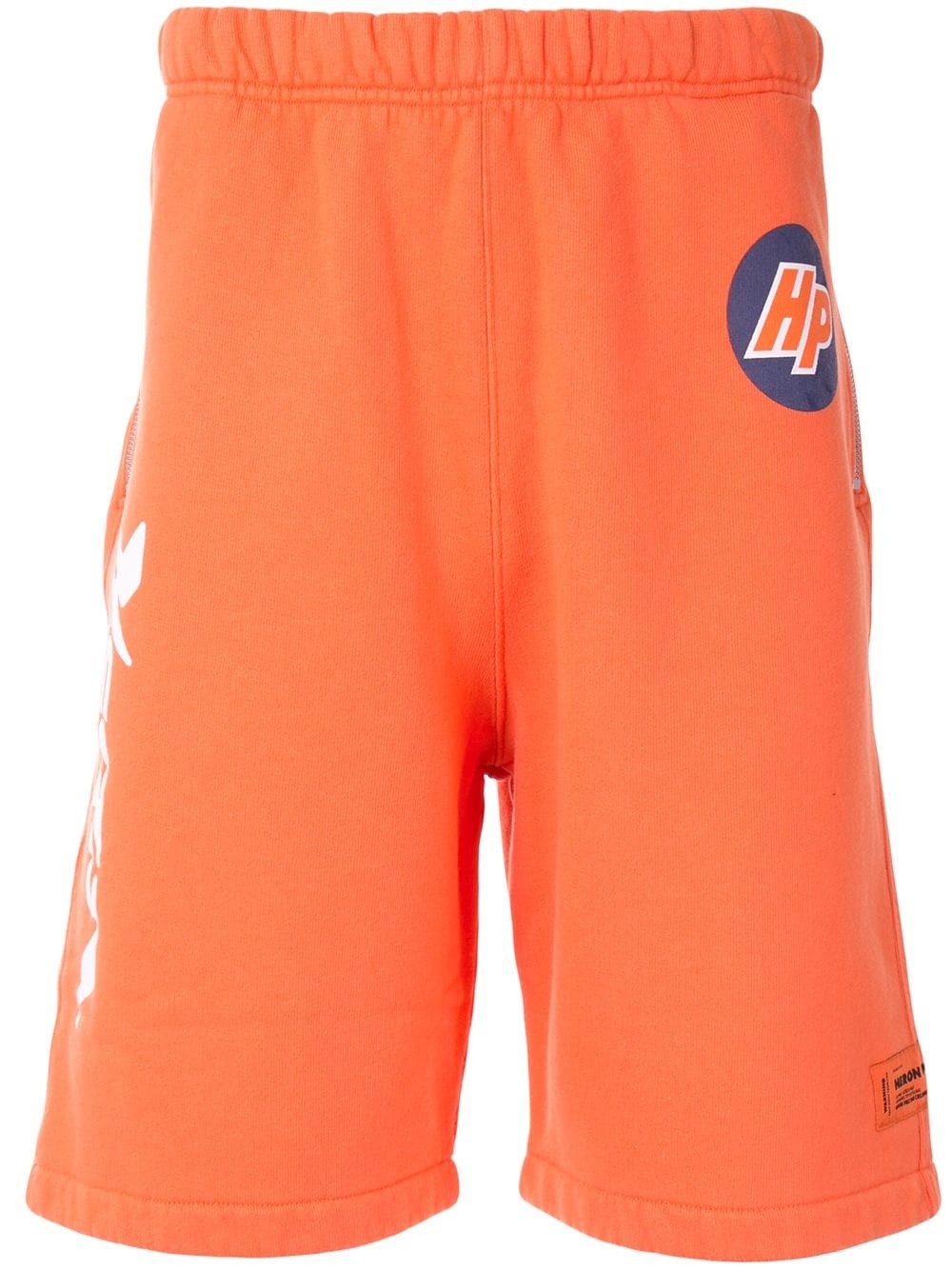 logo-patch track shorts - 1