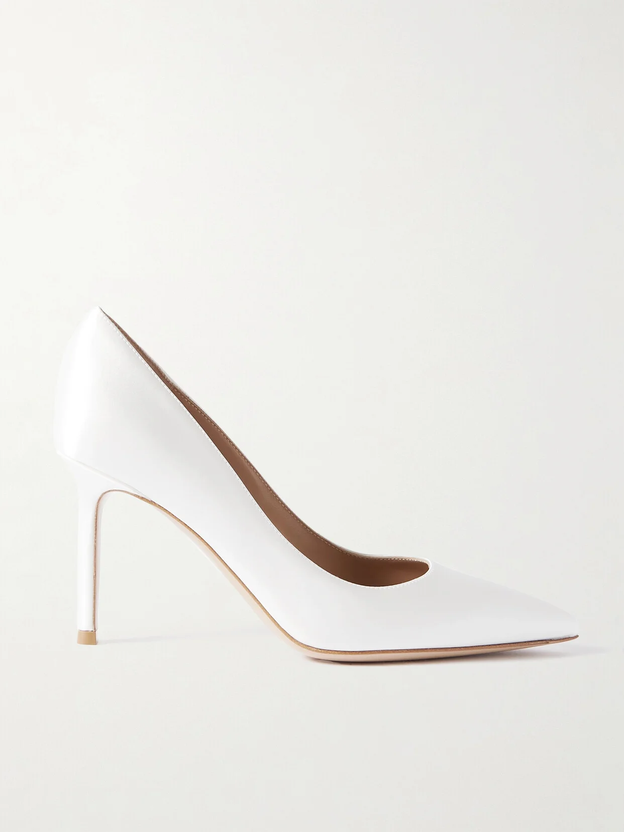 Gianvito 85 Satin Pumps - 1