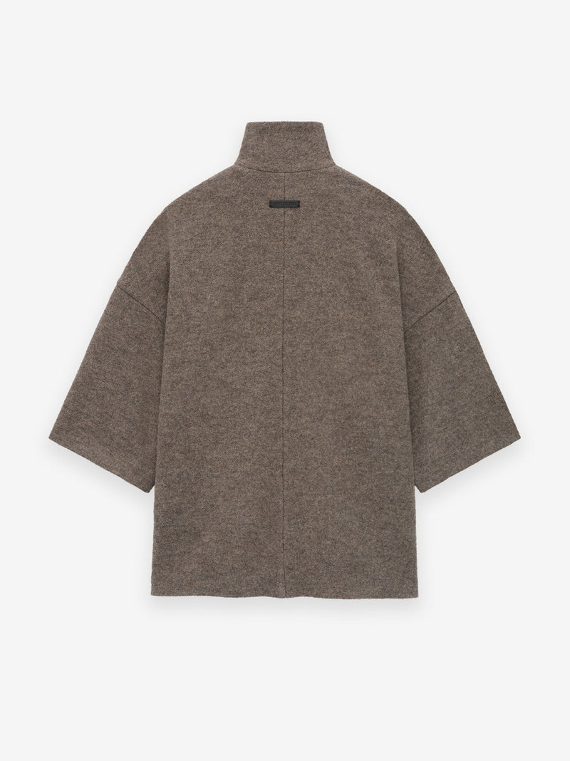 Boiled Wool Short Sleeve Jacket 2