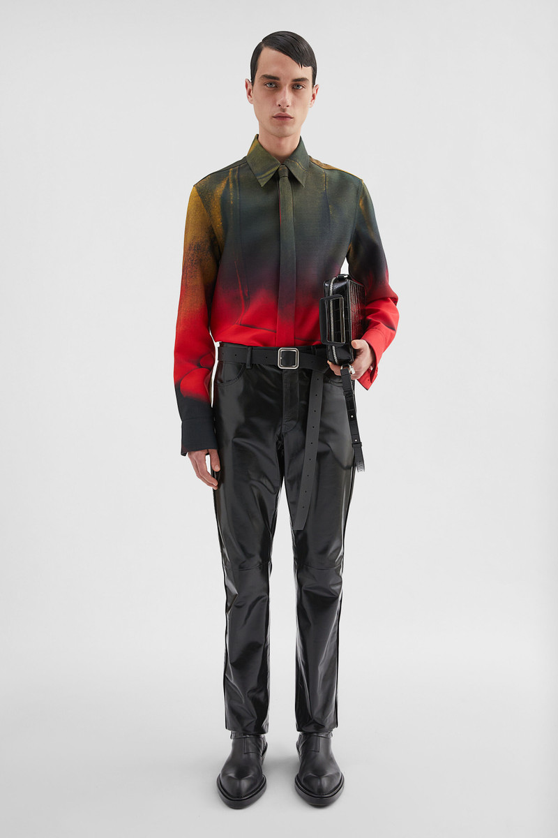 Jil Sander Wool Blend Shirt with Tie outlook