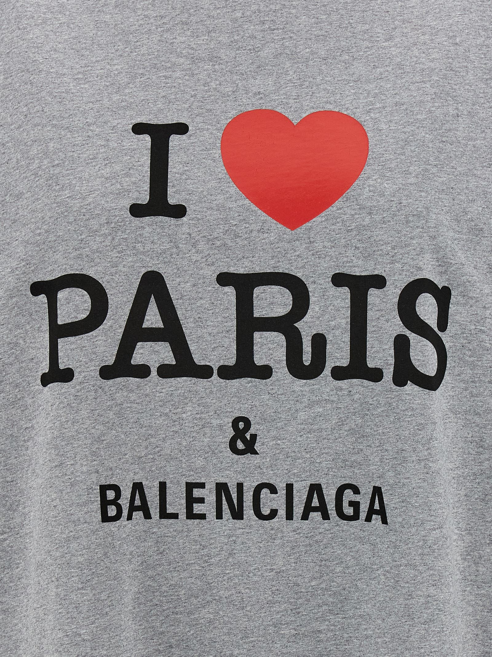 Balenciaga Women 'I Love Paris & Balenciaga' T-Shirt - 4