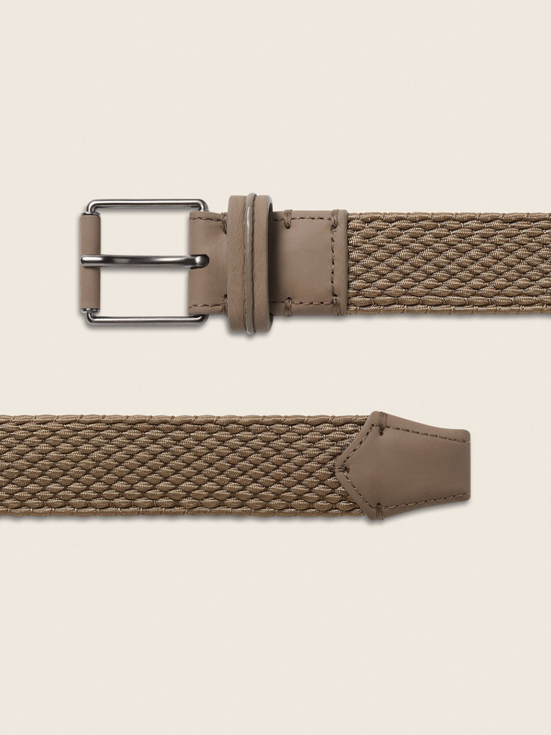 ZEGNA BEIGE RAYON BELT outlook