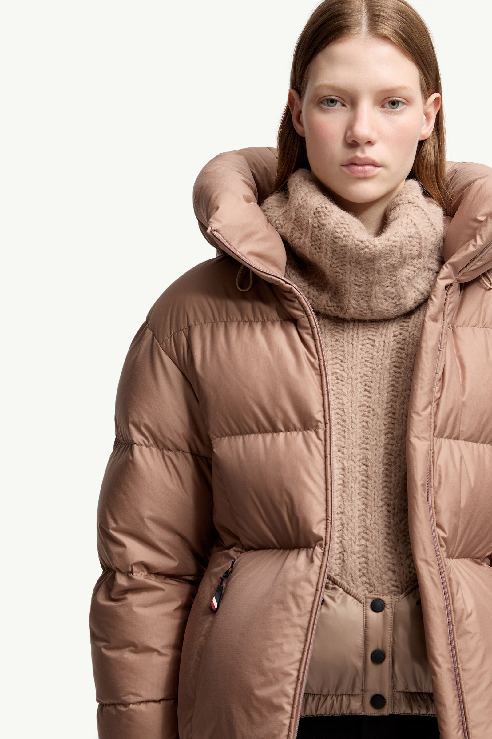 Nisene Hooded Short Down Jacket - 7