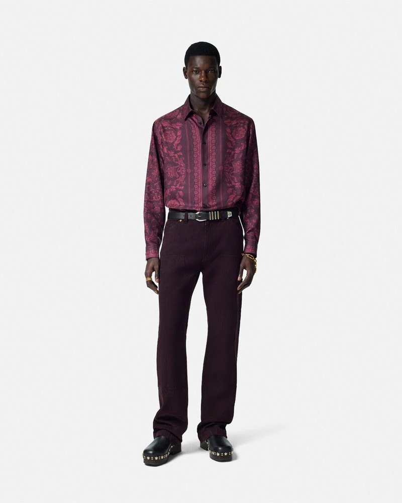 VERSACE Barocco Silk Shirt outlook