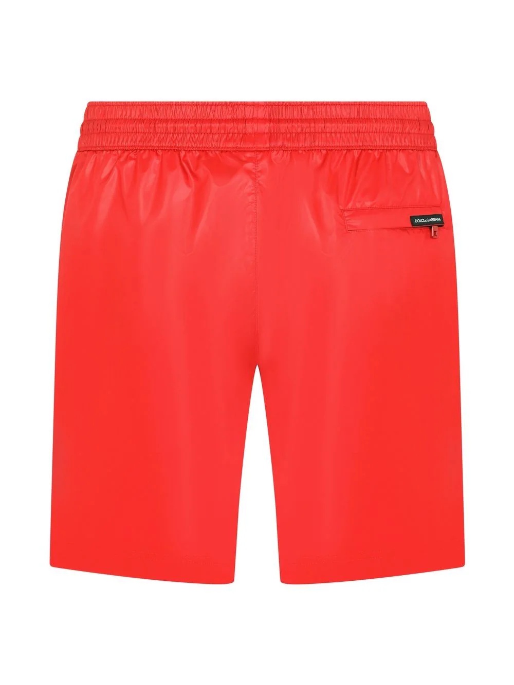 logo-band long swim shorts - 3