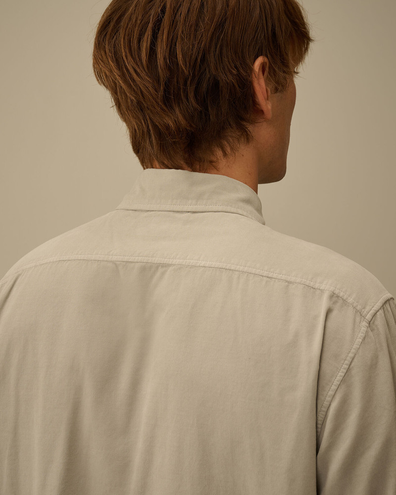 2000 Stripes Corduroy Long Sleeve Button Shirt 6