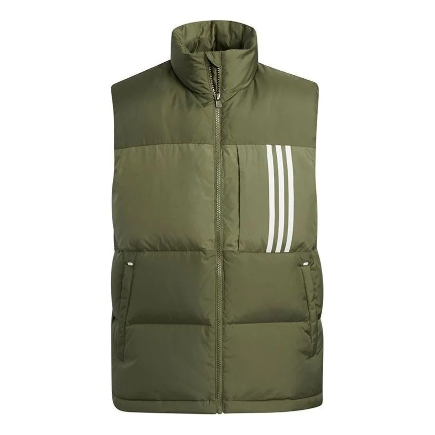 adidas Neo SW Down Vests 'Green White' H45278 - 1