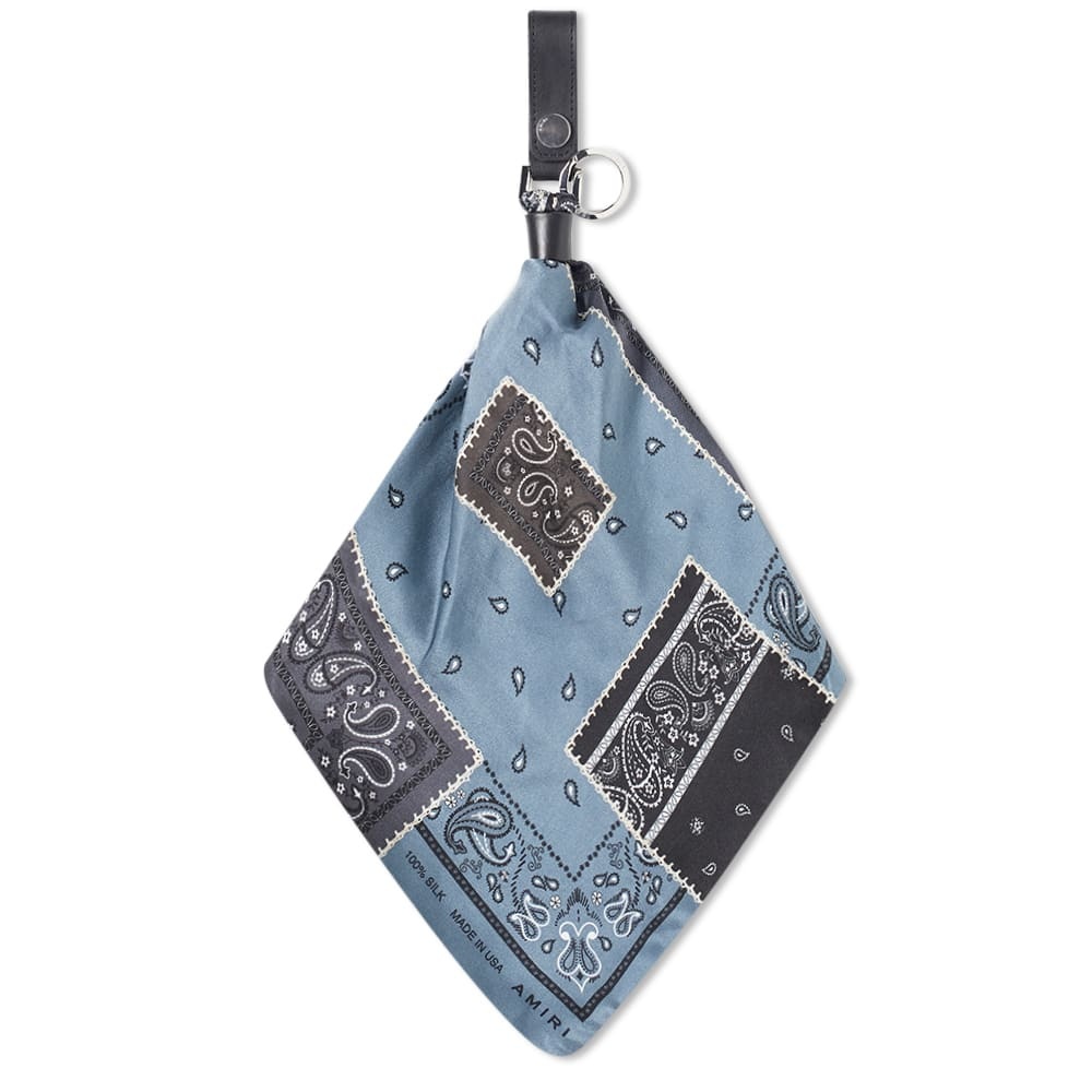 AMIRI Reconstructed Bandana Keychain - 1