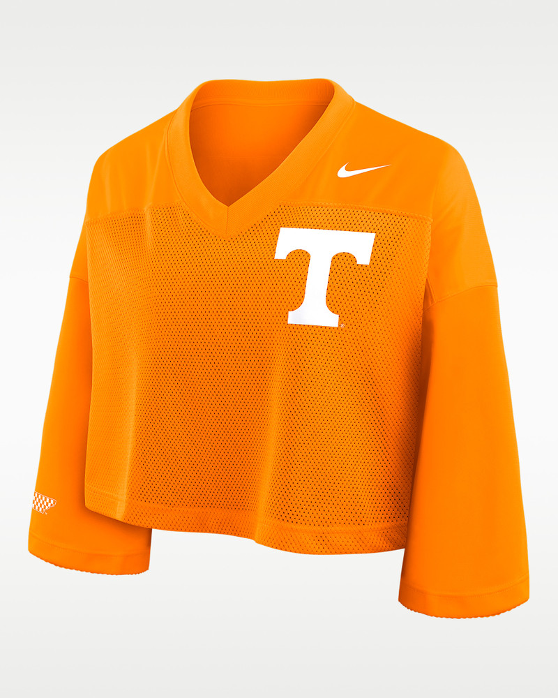 Tennessee Jersey Women's Nike Dri-FIT College Cropped Top 1