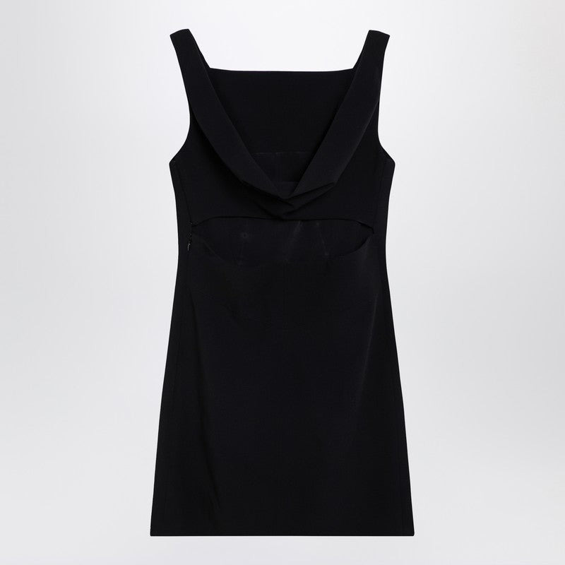 Givenchy Black Mini Dress With Back Neckline Women - 2