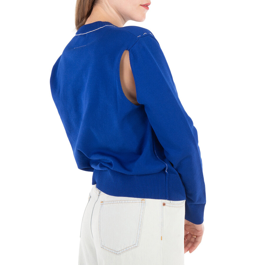 MM6 Crewneck Cutout Jumper - 2