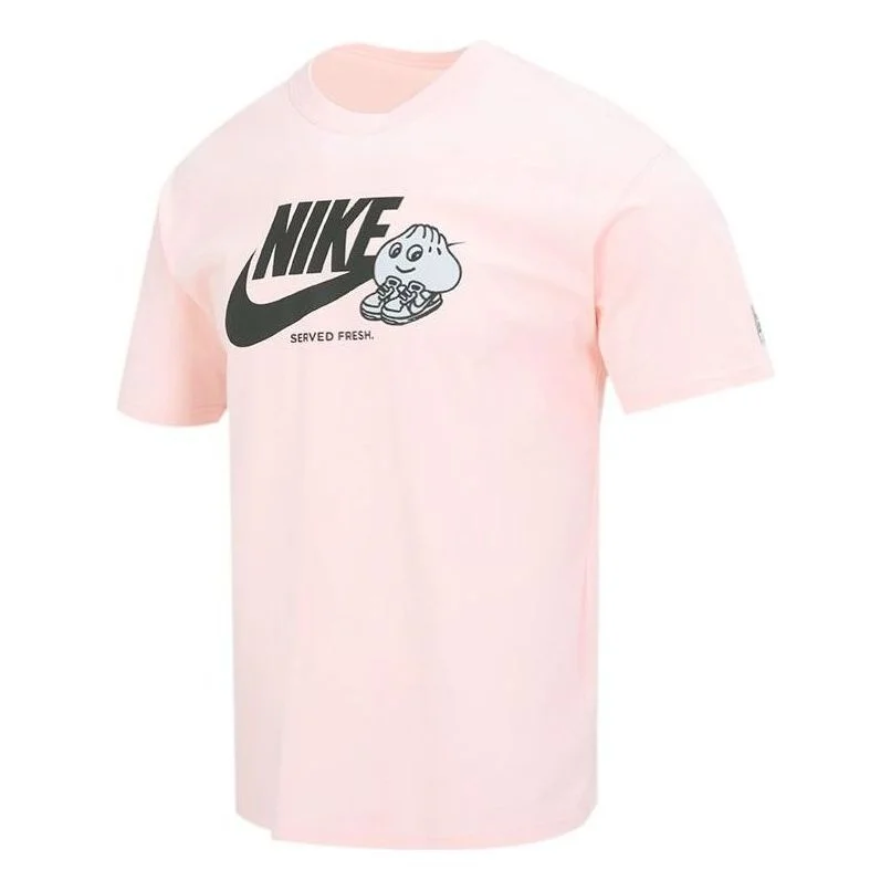 Nike Dumpling Logo T-Shirt 'Pink' FB9804-686 - 1