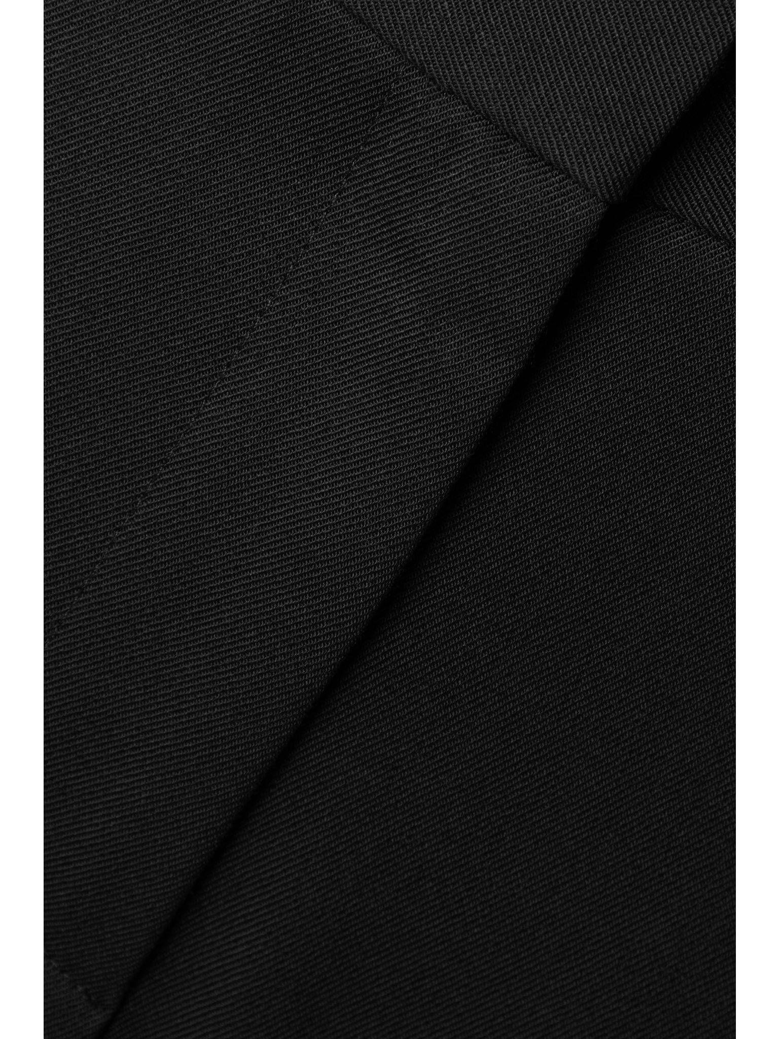 Tel Aviv wool-blend twill straight-leg pants Black - 4