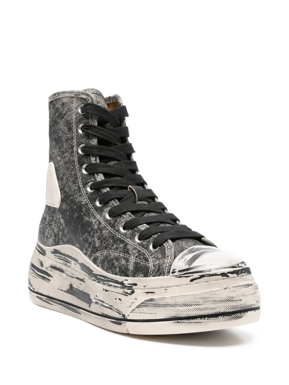 Kurt distressed-effect zip-fastening sneakers - 2
