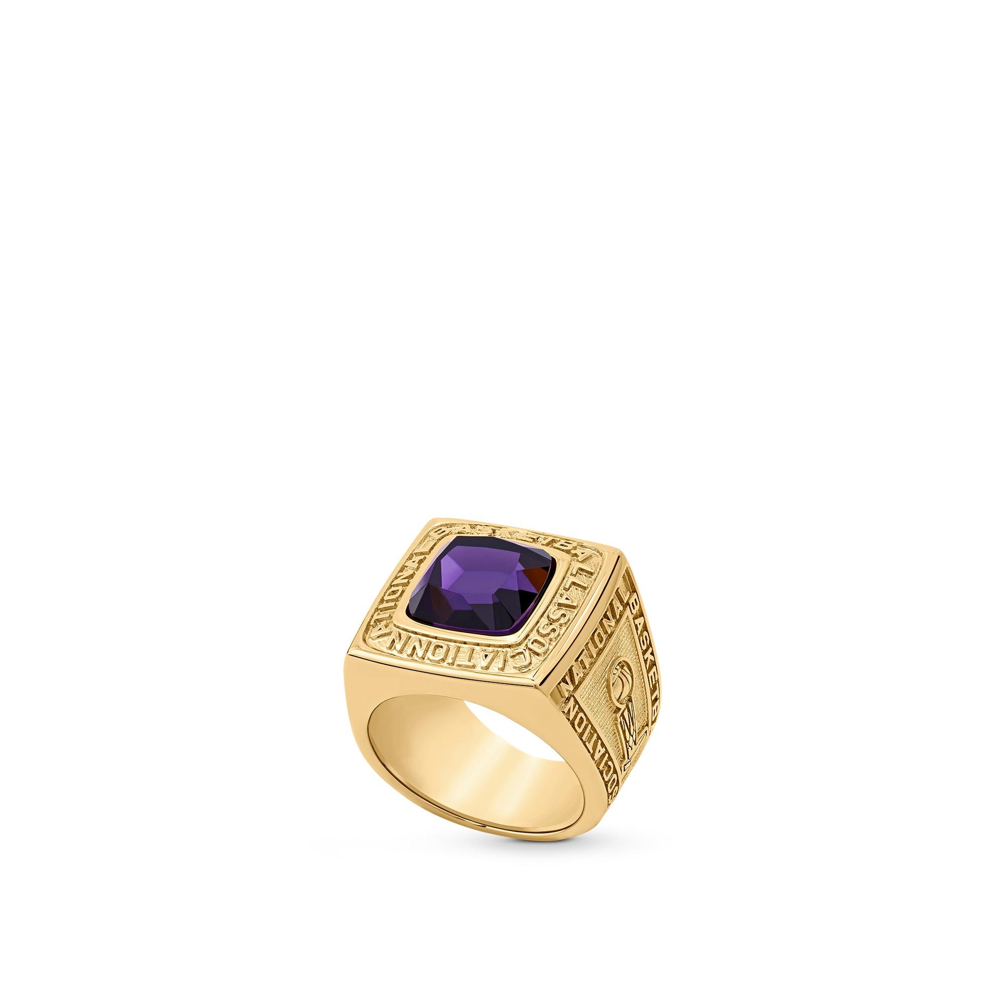 LVxNBA Signet Ring - 3