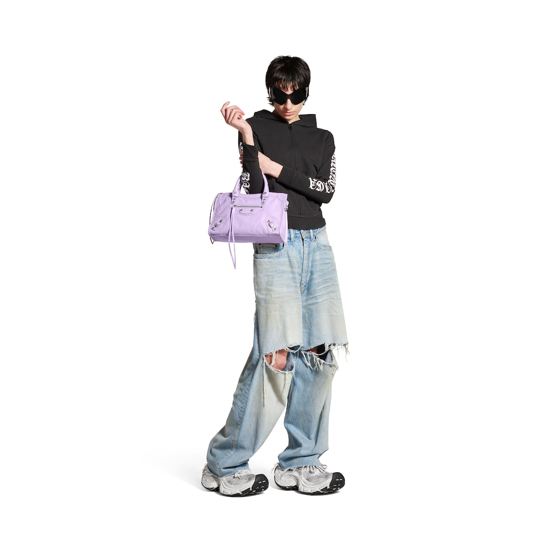 Women's Le City Small Bag in Light Purple - 8