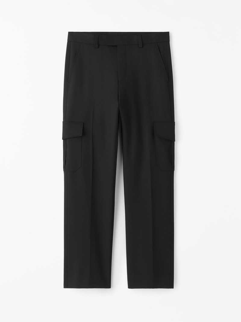 Mend Cargo Fit Wool Pants 1