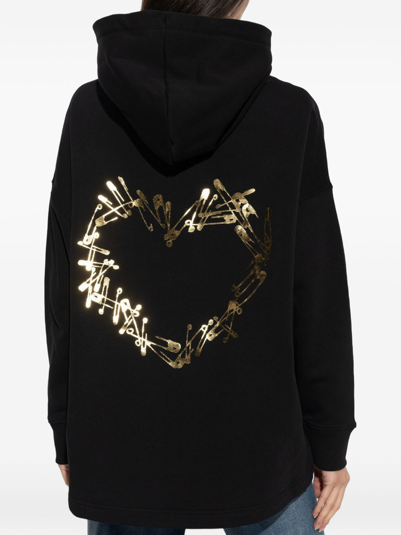 logo-print organic-cotton hoodie 4