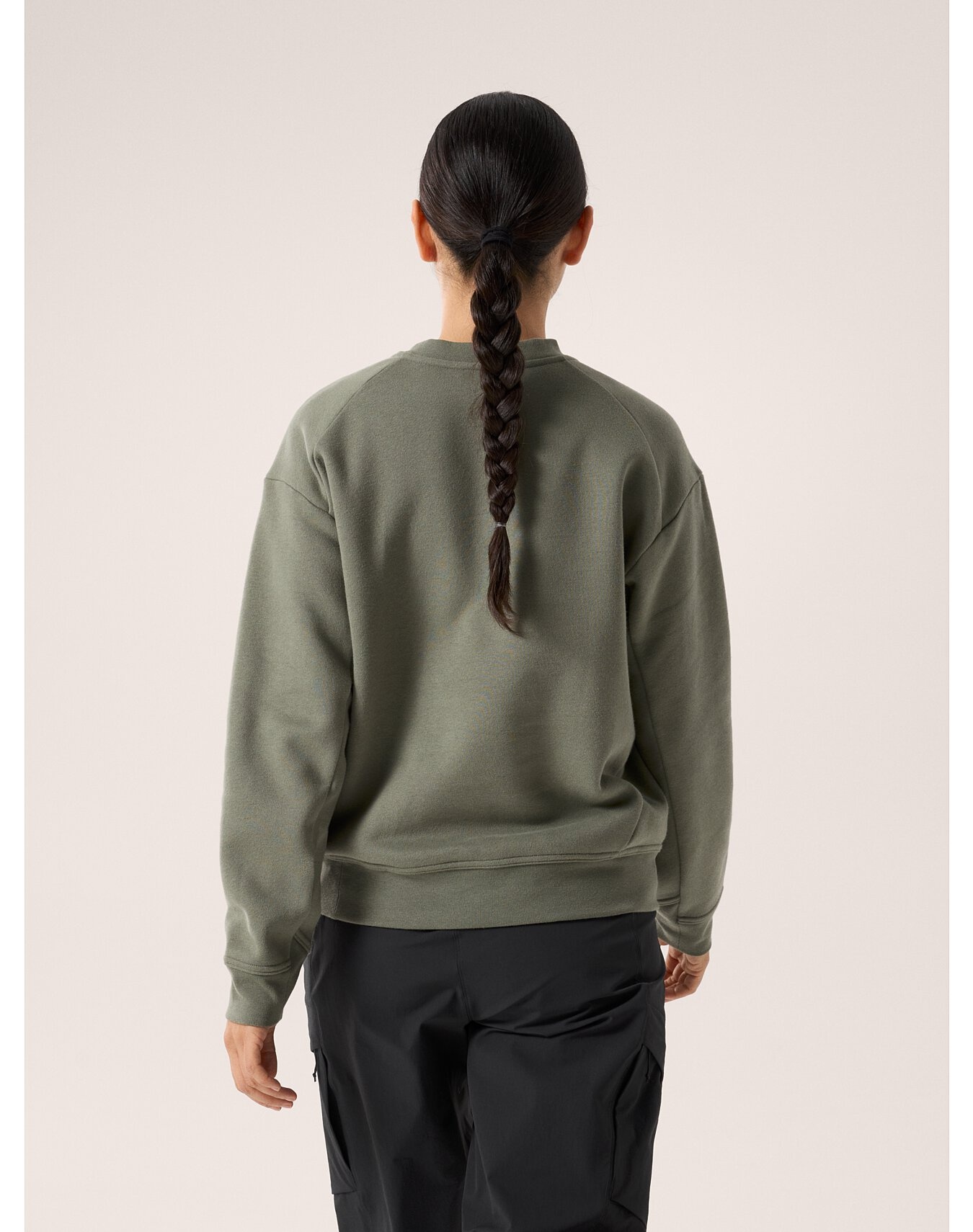 Emblem Fleece Crew Neck Pullover - 5