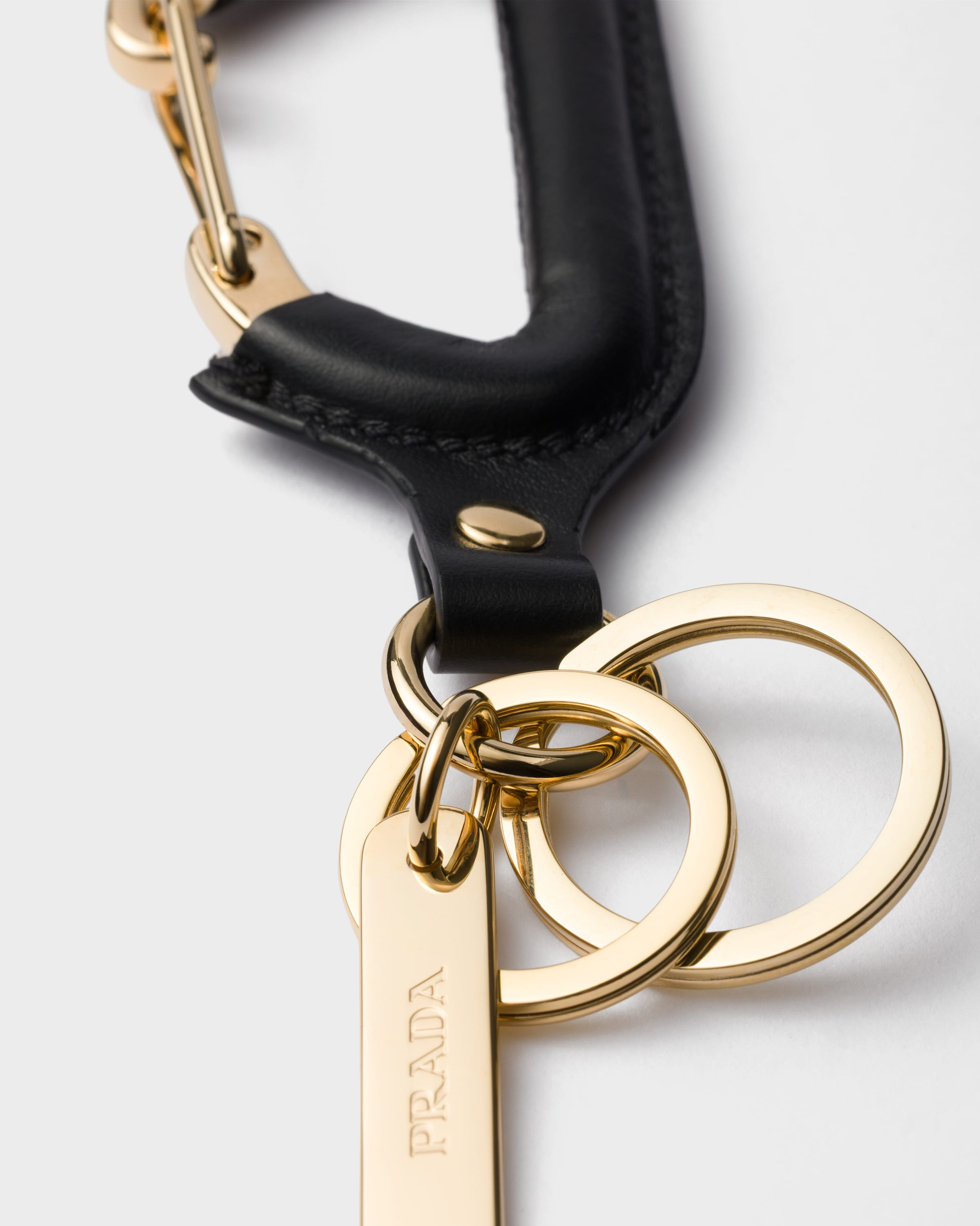 Leather key ring - 2