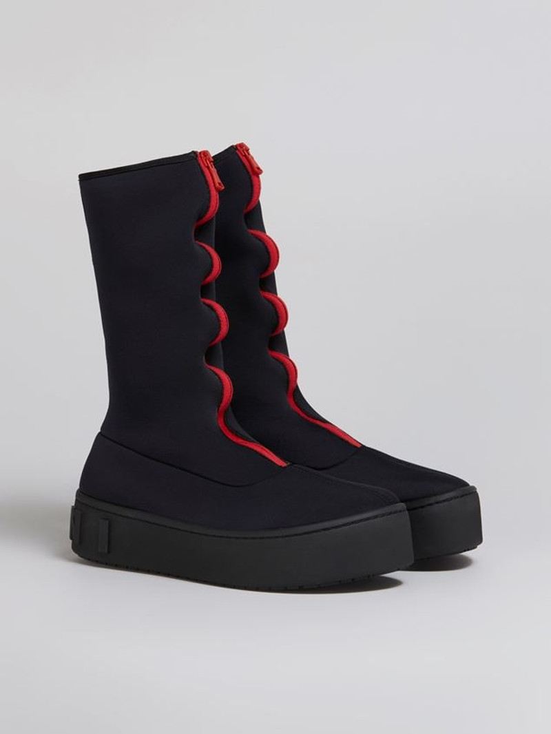 Marni BOOTIE IN STRETCH NEOPRENE outlook
