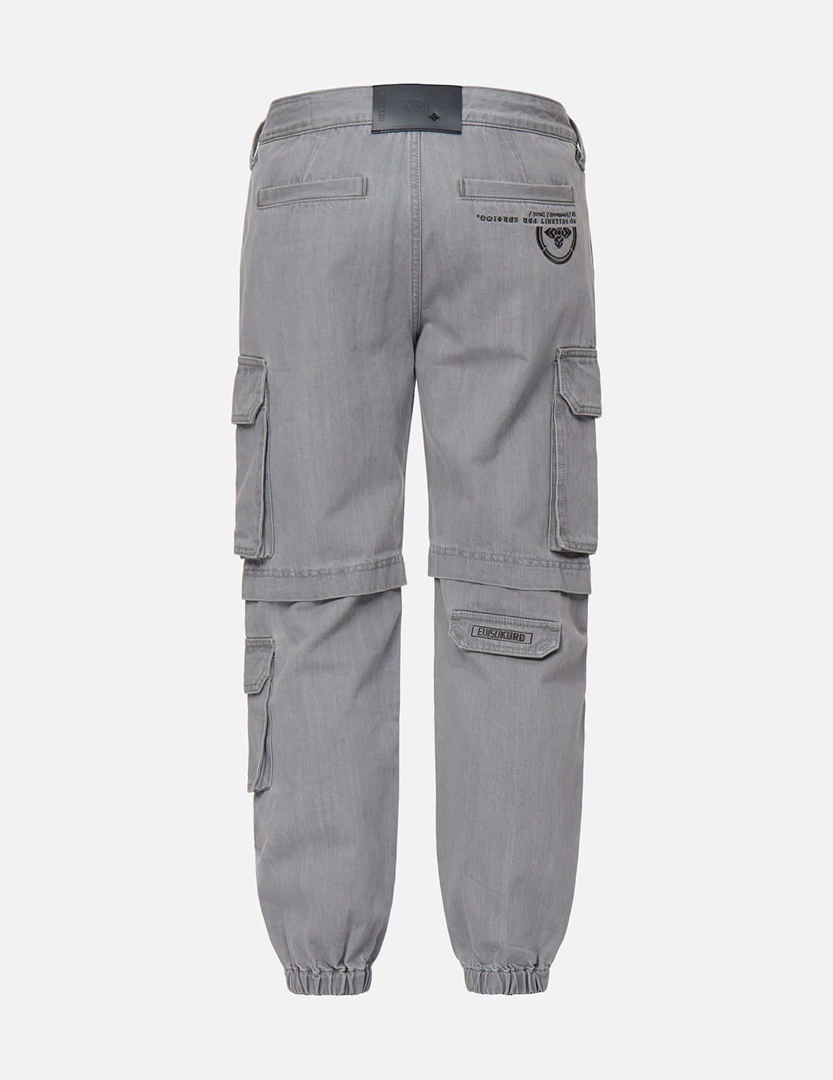 Cargo Denim Jogger Pants - 2