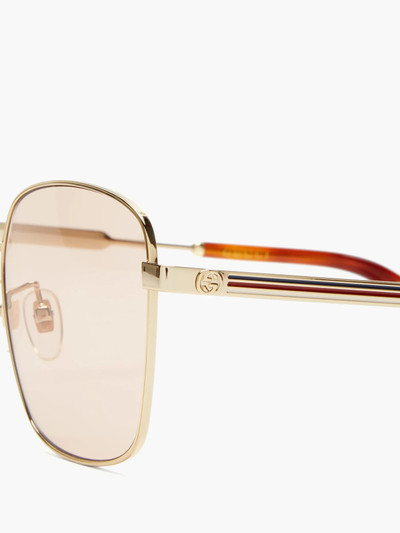 GUCCI Square metal sunglasses outlook