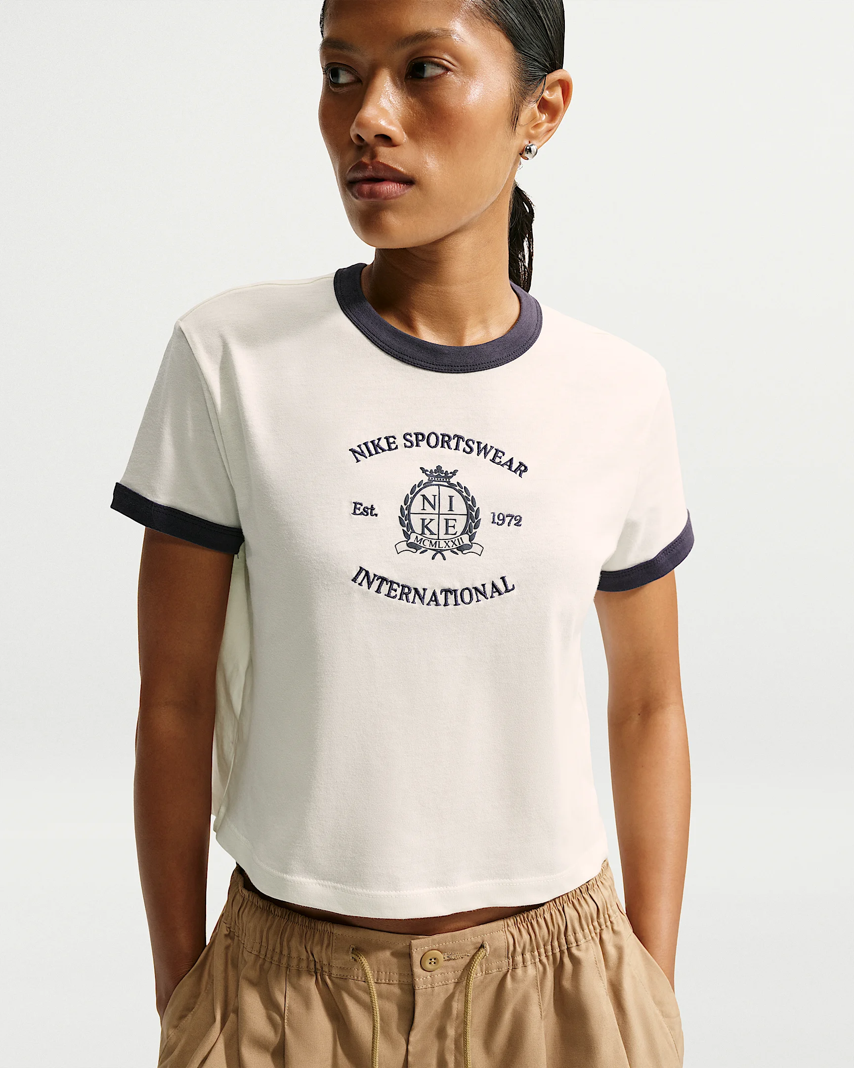 Nike Sportswear Women's Ringer T-Shirt - 1