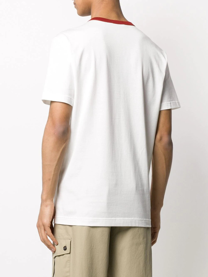 pin-up print patch T-shirt 4