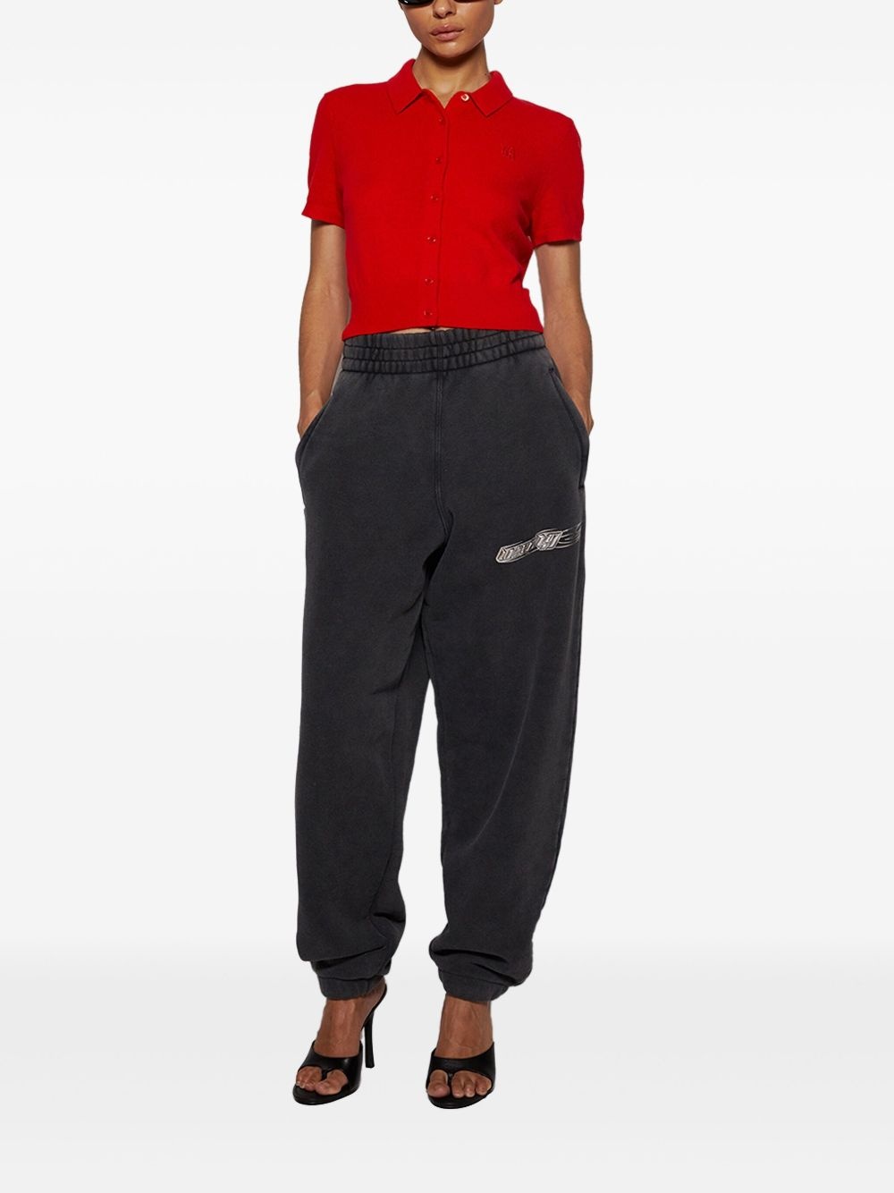 logo-print track pants - 2