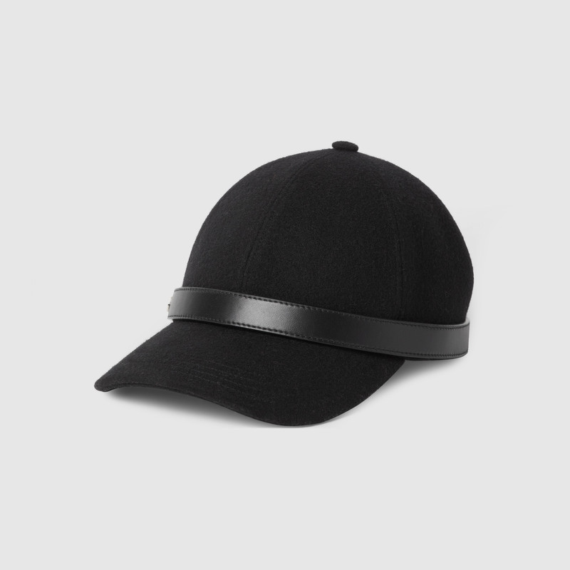 Wool baseball hat 1