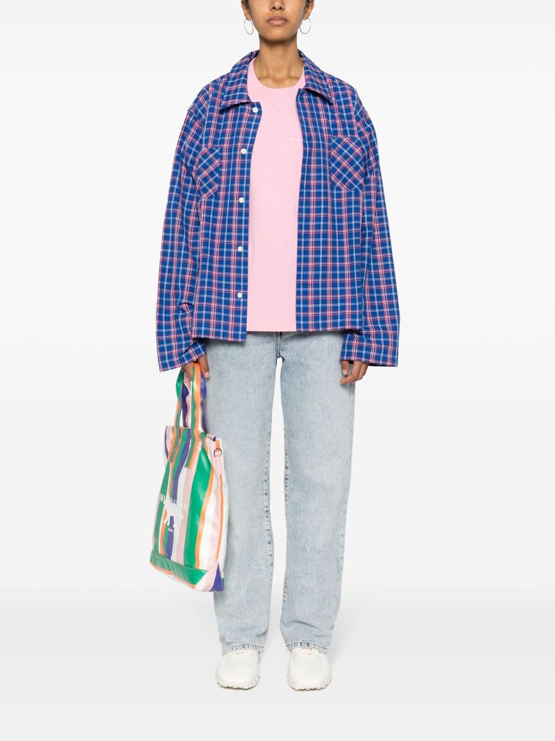 Stockholm Surfboard Club Club check-pattern shirt outlook