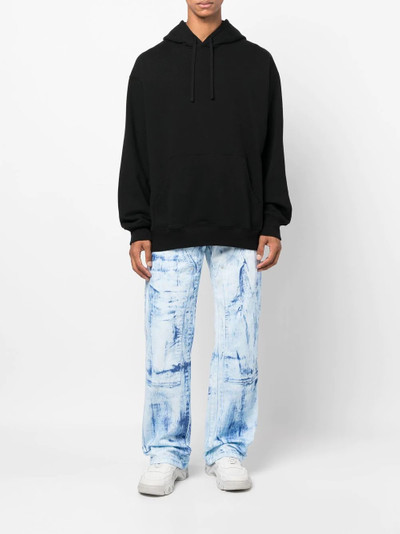 Heron Preston distressed-effect denim jeans outlook